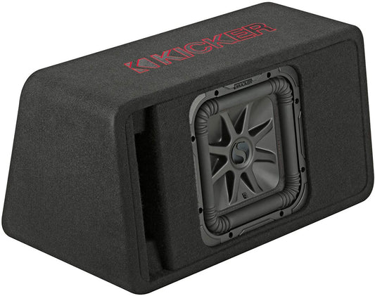 Kicker 45VL7R102 1000W 10" Single Solo-Baric L7R 2-Ohm Loaded Vented Enclosure
