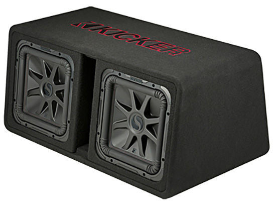 Kicker 5DL7R122 Dual 12" 1200W RMS Solo-Baric L7R Enclosure - 2 Ohm