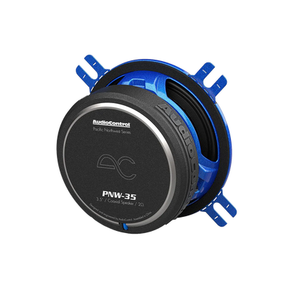 AudioControl PNW-35 PNW Series PNW-35 3.5" Coaxial Speakers, 25W RMS, 2 Ohms (Pair)