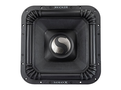 Kicker 49L7X181 SoloX L7X 18-Inch (48cm), Ferrite Competition Subwoofer, 1-Ohm DVC