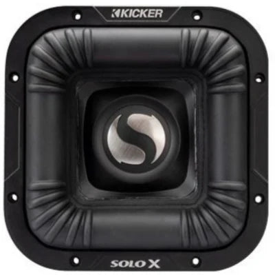 Kicker 49L7X81 SoloX L7X‚ 8-Inch (20cm) Ferrite Competition Subwoofer, 1-Ohm DVC