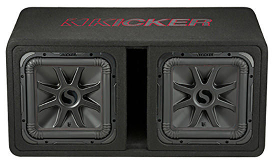 Kicker 5DL7R122 Dual 12" 1200W RMS Solo-Baric L7R Enclosure - 2 Ohm