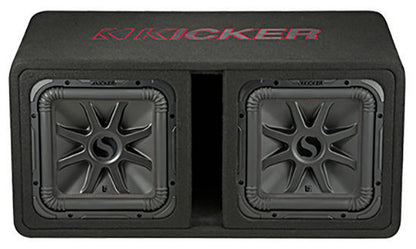 Kicker 5DL7R122 Dual 12" 1200W RMS Solo-Baric L7R Enclosure - 2 Ohm