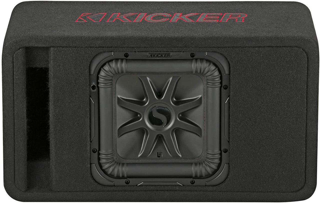 Kicker 45VL7R102 1000W 10" Single Solo-Baric L7R 2-Ohm Loaded Vented Enclosure