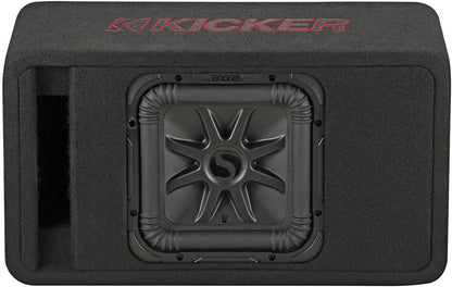 Kicker 45VL7R102 1000W 10" Single Solo-Baric L7R 2-Ohm Loaded Vented Enclosure