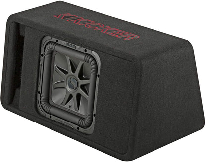 Kicker 45VL7R102 1000W 10" Single Solo-Baric L7R 2-Ohm Loaded Vented Enclosure