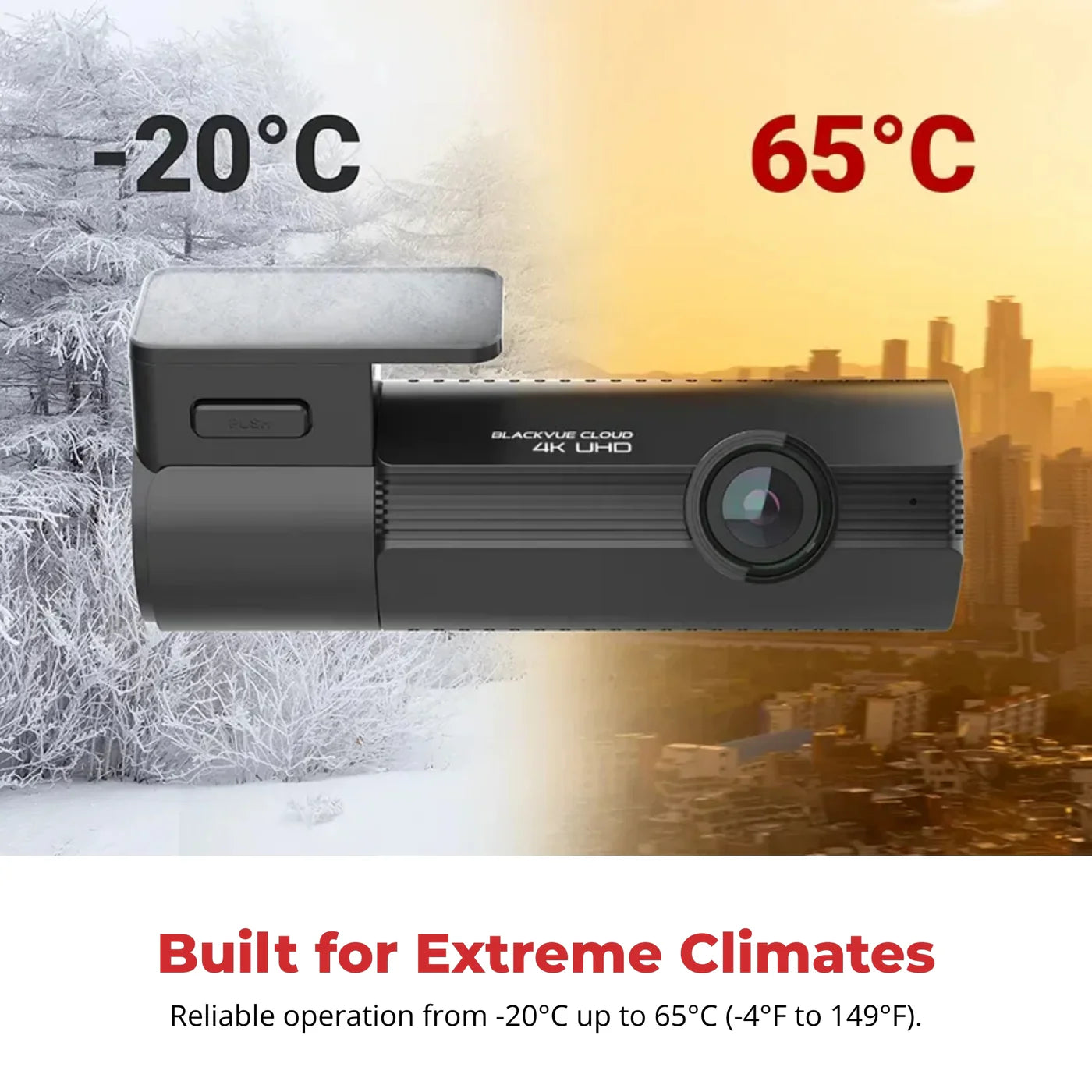 Blackvue ELITE10-2CH-64 2-Channel Dash Cam, Dual 4K Front & 4K Rear, UHD Sony STARVIS 2, 64GB Card
