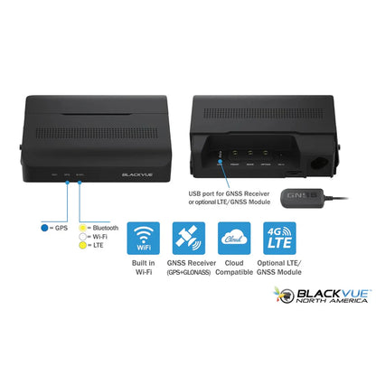 Blackvue DR770X-BOXPRO-64 3-Channel Dash Cam, Modular, Hideaway Box, incl/1080P FRONT CAM, 64GB CARD