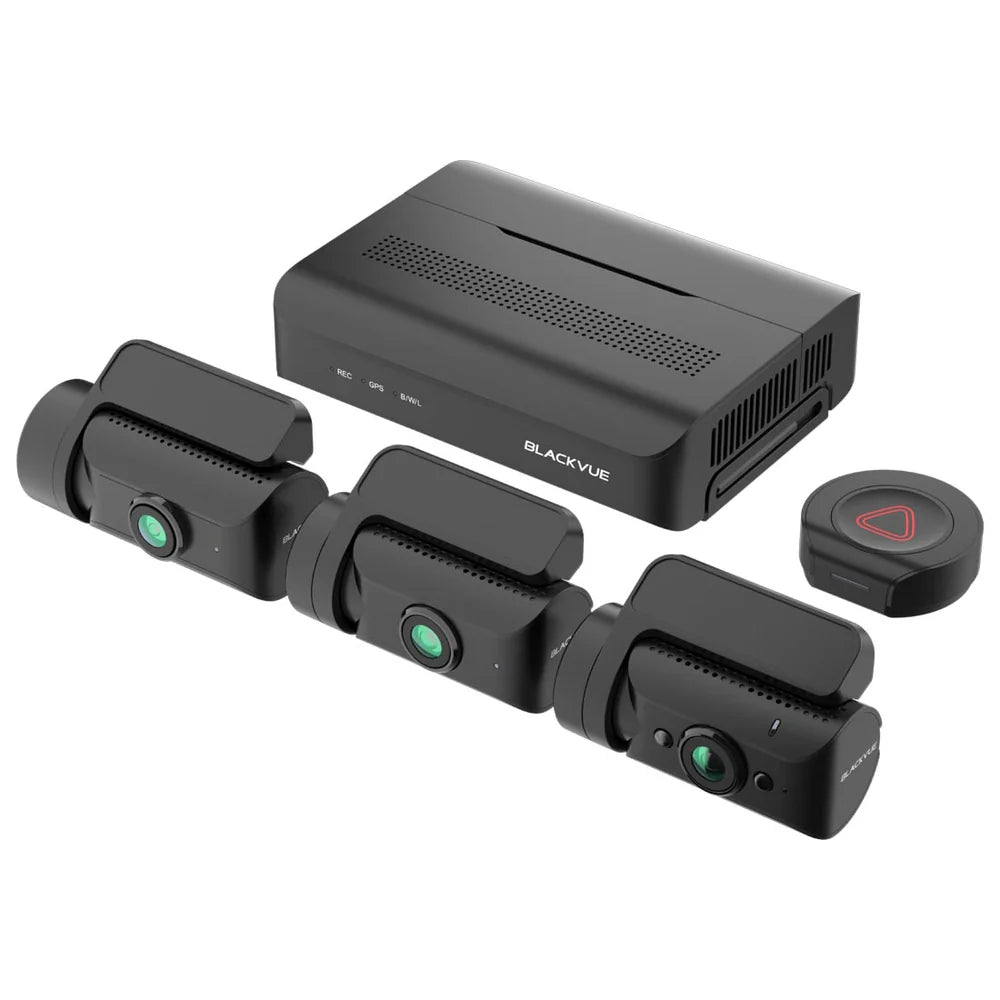 Blackvue DR770X-BOXPRO-64 3-Channel Dash Cam, Modular, Hideaway Box, incl/1080P FRONT CAM, 64GB CARD