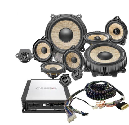 FOCAL+MOSCONI Full Tesla Model 3/Y Complete Speaker+Amp Kit - STAGE 2