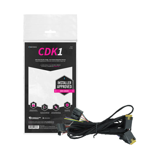 Firstech FTI-CDK1 FTI T-Harness for Chrysler, Dodge, Jeep Key Start Gen 1 models 2006-2019