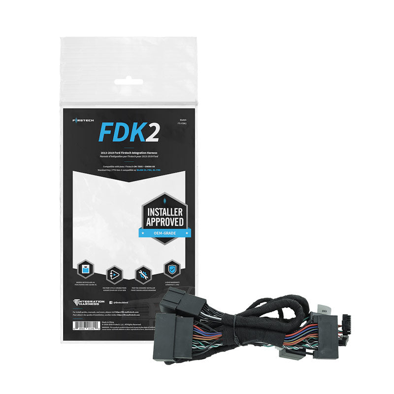 Firstech FTI-FDK2 FTI T-Harness for Ford, Lincoln, Mercury Standard Key & PTS Gen 2 models 2013-2019