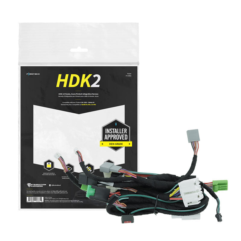 Firstech FTI-HDK2 FTI T-Harness for Honda, Acura Standard Key Gen 2 models 2008-2019