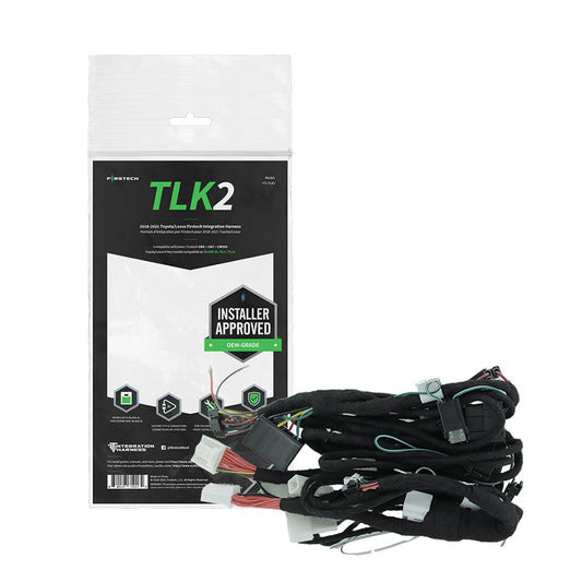 Firstech FTI-TLK2 FTI T-Harness for Toyota, Lexus Standard Key models 2018-2022