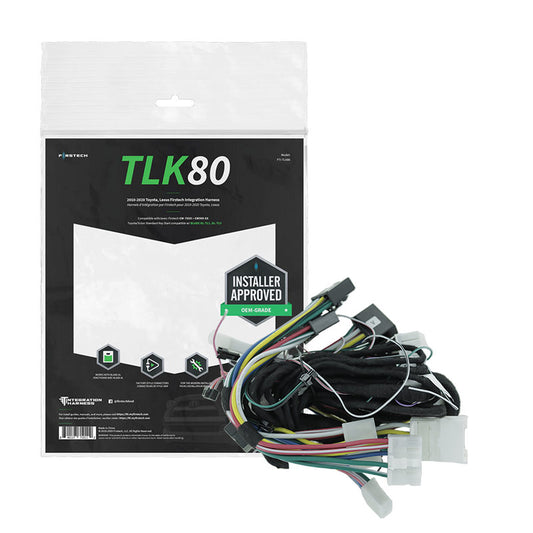 Firstech FTI-TLK80 FTI T-Harness for Toyota, Lexus Key Start models 2010-2022