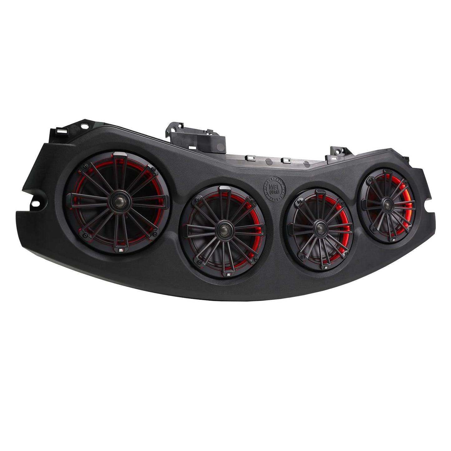 MB Quart MBQJ-48CRGB24+ Jeep® Wrangler (JL) / Gladiator (JT) 2024-Current Tuned Rear Soundbar with 8" Coaxial Speakers, Enclosure, RGB LED Lighting