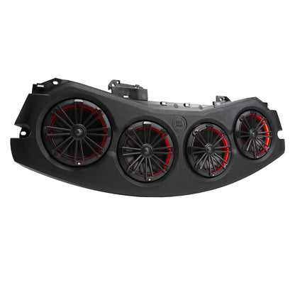 MB Quart MBQJ-48CRGB24+ Jeep® Wrangler (JL) / Gladiator (JT) 2024-Current Tuned Rear Soundbar with 8" Coaxial Speakers, Enclosure, RGB LED Lighting