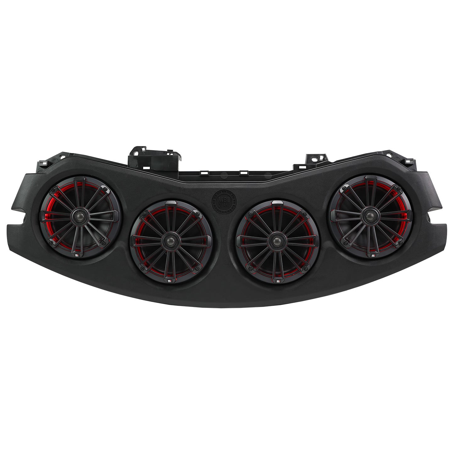 MB Quart MBQJ-48CRGB24+ Jeep® Wrangler (JL) / Gladiator (JT) 2024-Current Tuned Rear Soundbar with 8" Coaxial Speakers, Enclosure, RGB LED Lighting