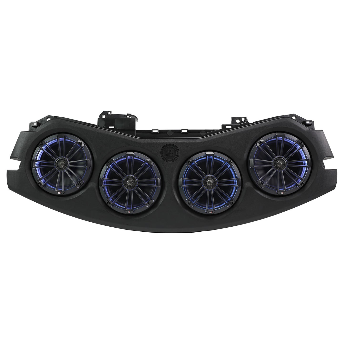 MB Quart MBQJ-48CRGB24+ Jeep® Wrangler (JL) / Gladiator (JT) 2024-Current Tuned Rear Soundbar with 8" Coaxial Speakers, Enclosure, RGB LED Lighting