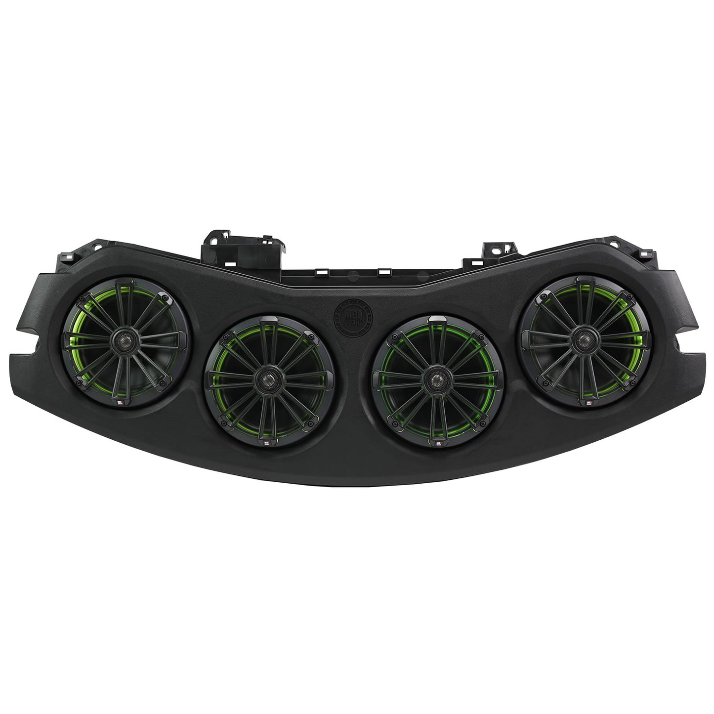 MB Quart MBQJ-48CRGB24+ Jeep® Wrangler (JL) / Gladiator (JT) 2024-Current Tuned Rear Soundbar with 8" Coaxial Speakers, Enclosure, RGB LED Lighting