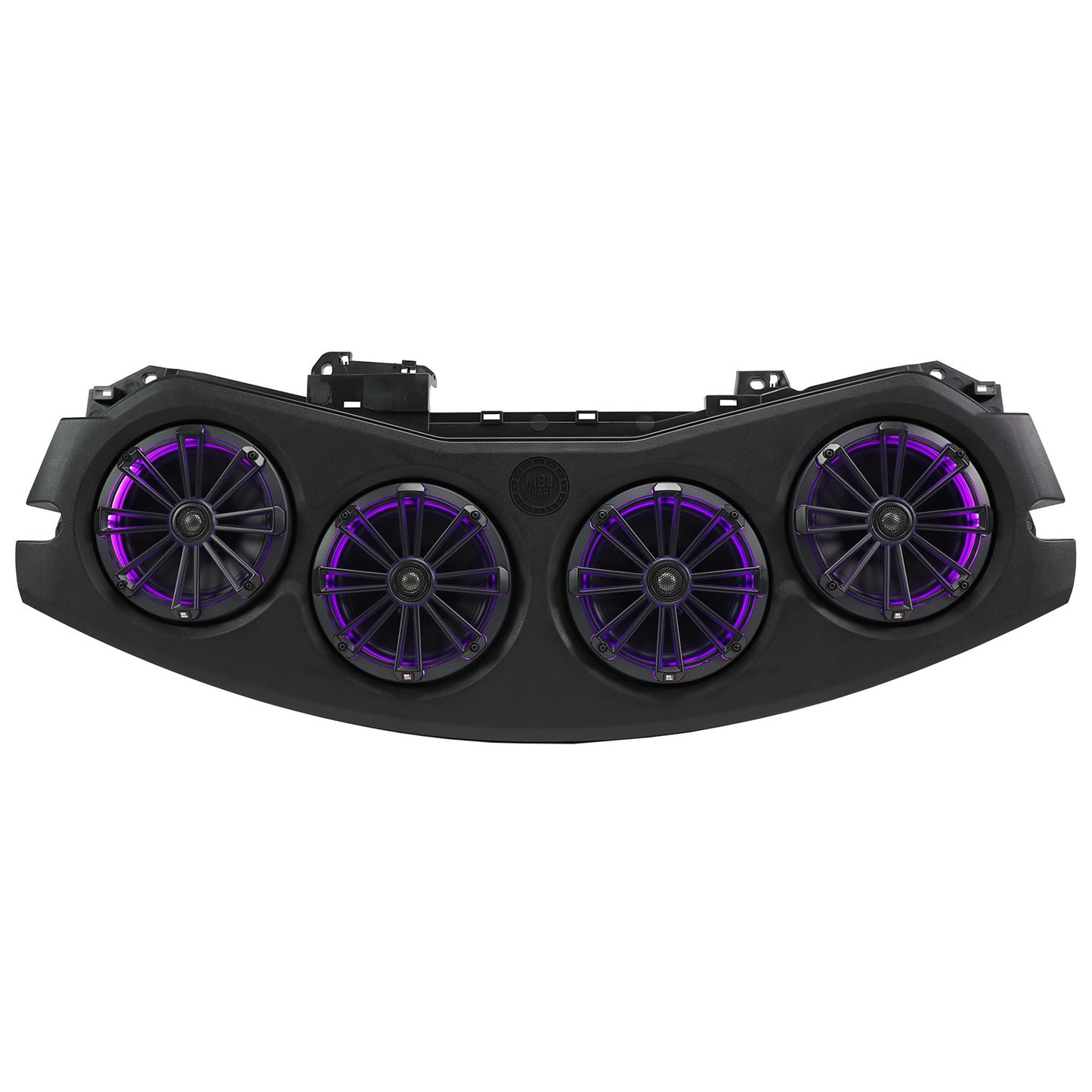 MB Quart MBQJ-48CRGB24+ Jeep® Wrangler (JL) / Gladiator (JT) 2024-Current Tuned Rear Soundbar with 8" Coaxial Speakers, Enclosure, RGB LED Lighting