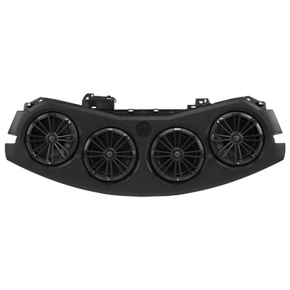 MB Quart MBQJ-48CRGB24+ Jeep® Wrangler (JL) / Gladiator (JT) 2024-Current Tuned Rear Soundbar with 8" Coaxial Speakers, Enclosure, RGB LED Lighting