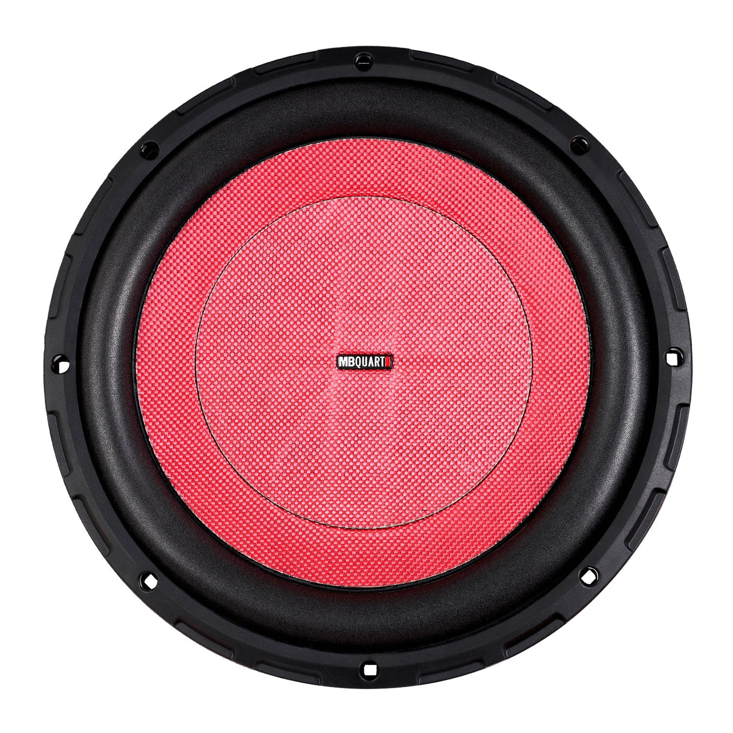 MB Quart DS2-304 Discus 12" shallow-mount subwoofer with dual 4-ohm voice coils