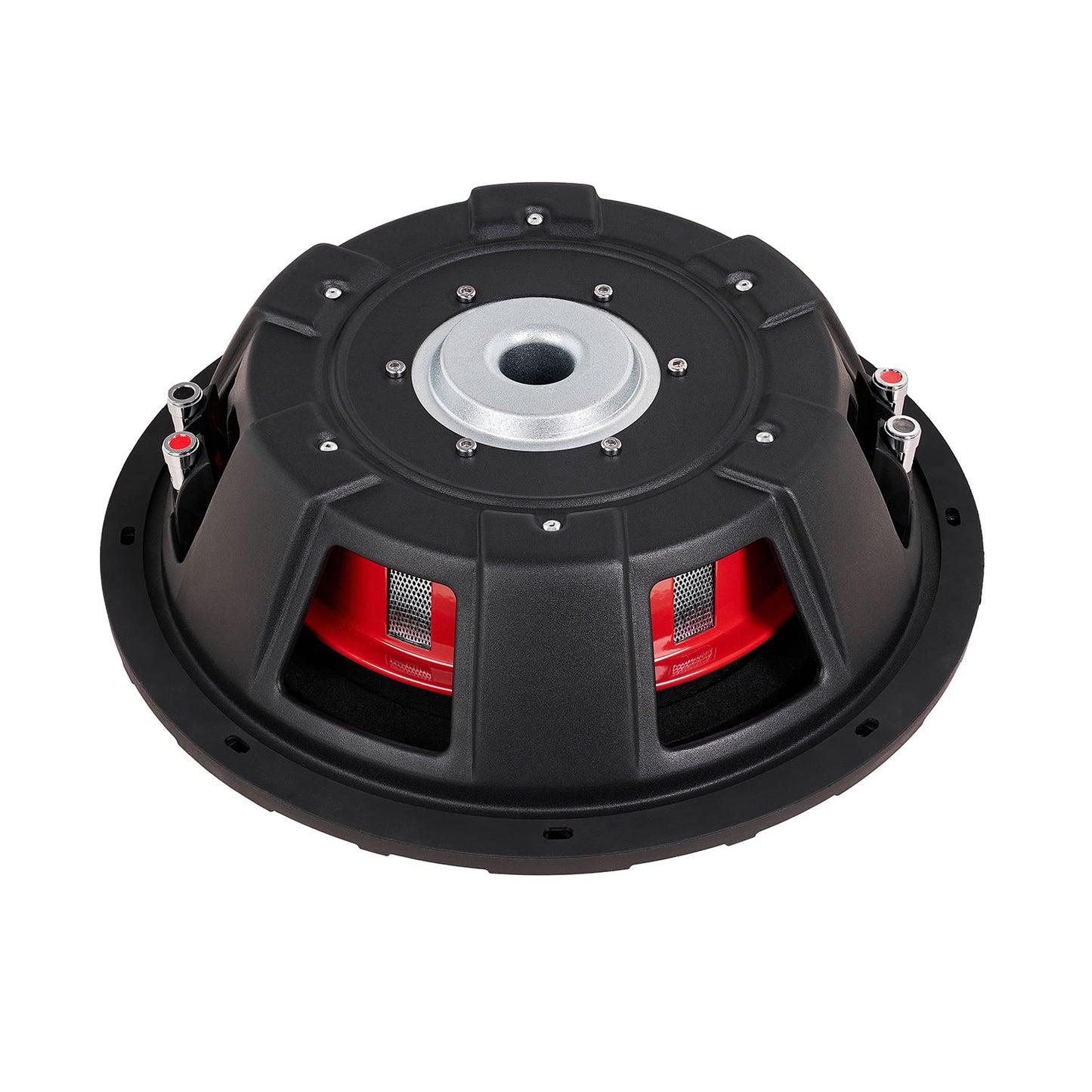 MB Quart DS2-304 Discus 12" shallow-mount subwoofer with dual 4-ohm voice coils