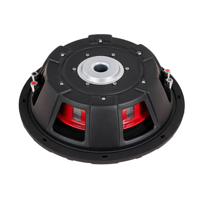 MB Quart DS2-304 Discus 12" shallow-mount subwoofer with dual 4-ohm voice coils