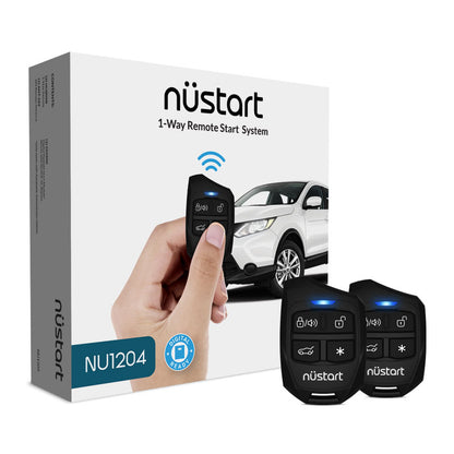 NUSTART NU1204 1-Way, 4-Button LED, 1,000-ft range w/ CM-900