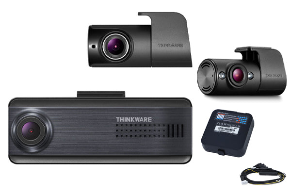Thinkware Rideshare Bundle Q200 PRO 3-Channel Full HD Wifi Dash Cam