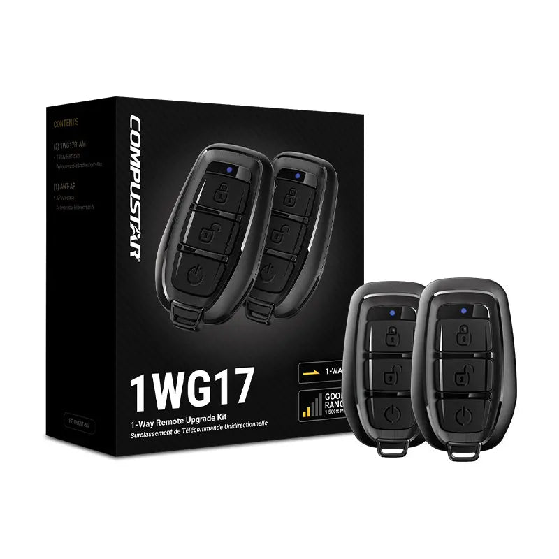 Compustar PRIME G17 1-Way, 1000' Range Remote Kit