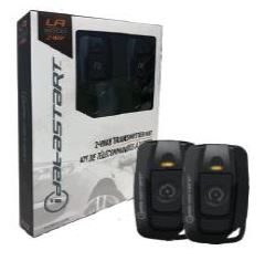 iDatastart RF2412A RF kit with (2) 1-button, 2 Way FM LED LoRa remotes, 6,000 ft range