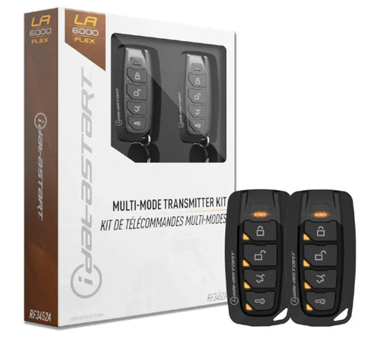 iDatastart RF3452AE Key Fob Kit, 2-Way LED + 2-Way LED, 6,000 Ft Range