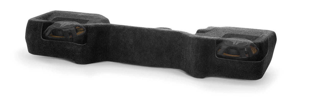 JL Audio SB-D-5GRAMQC/10TW3 Stealthbox® Custom-fit fiberglass enclosure with two 10" 10TW3-D8 subwoofers — fits select 2020-2025 Ram 1500