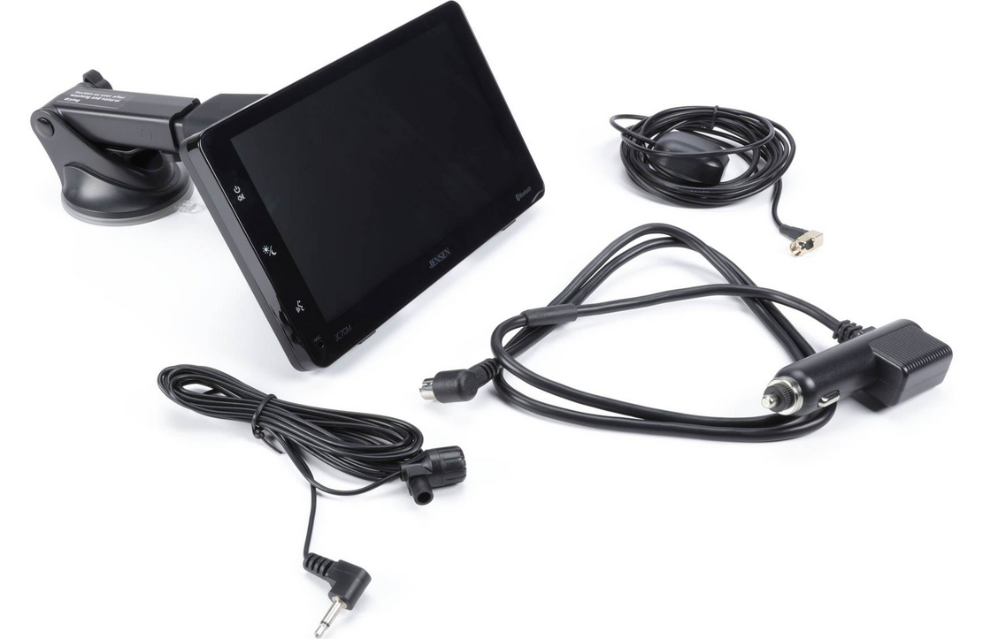Jensen JC7DM - 7" touchscreen, wired or wireless Apple CarPlay® and Android™ (no discs)