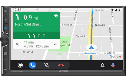 Jensen CAR723W - 7" touchscreen, wired or wireless Apple CarPlay® and Android™ (no discs)