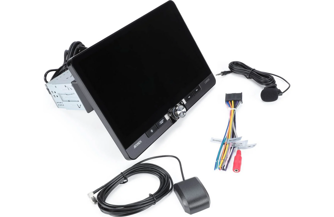 Jensen CAR1013 - 10.1" touchscreen, wired or wireless Apple CarPlay® and Android™ (no discs)