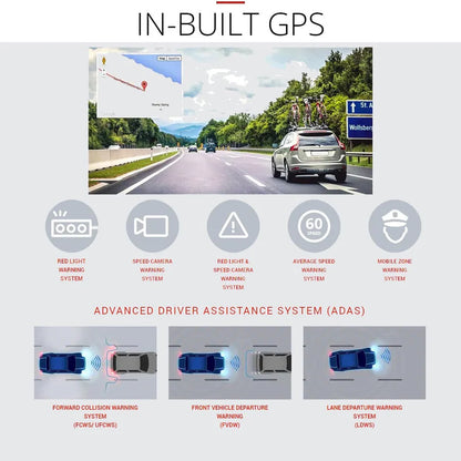 Thinkware Q850 1-Channel Dash Camera, 2K Front Cam, Sony STARVIS