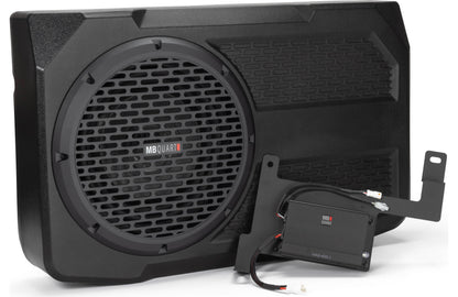 MB Quart MBQBRO-302 Compact tailgate-mounted powered subwoofer w/12" sub and 400-watt amp — fits 2021-24 Ford Bronco