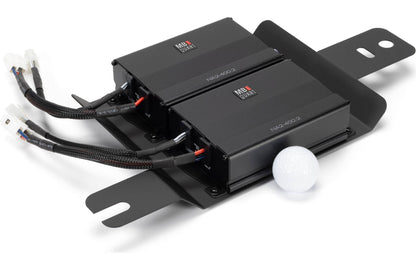 MB Quart MBQBRO-STG6-OEM-1 Stage 6 audio system with eight speakers and two 2-channel amplifiers — fits 2021-24 Ford Bronco models with non-amplified Ford audio system