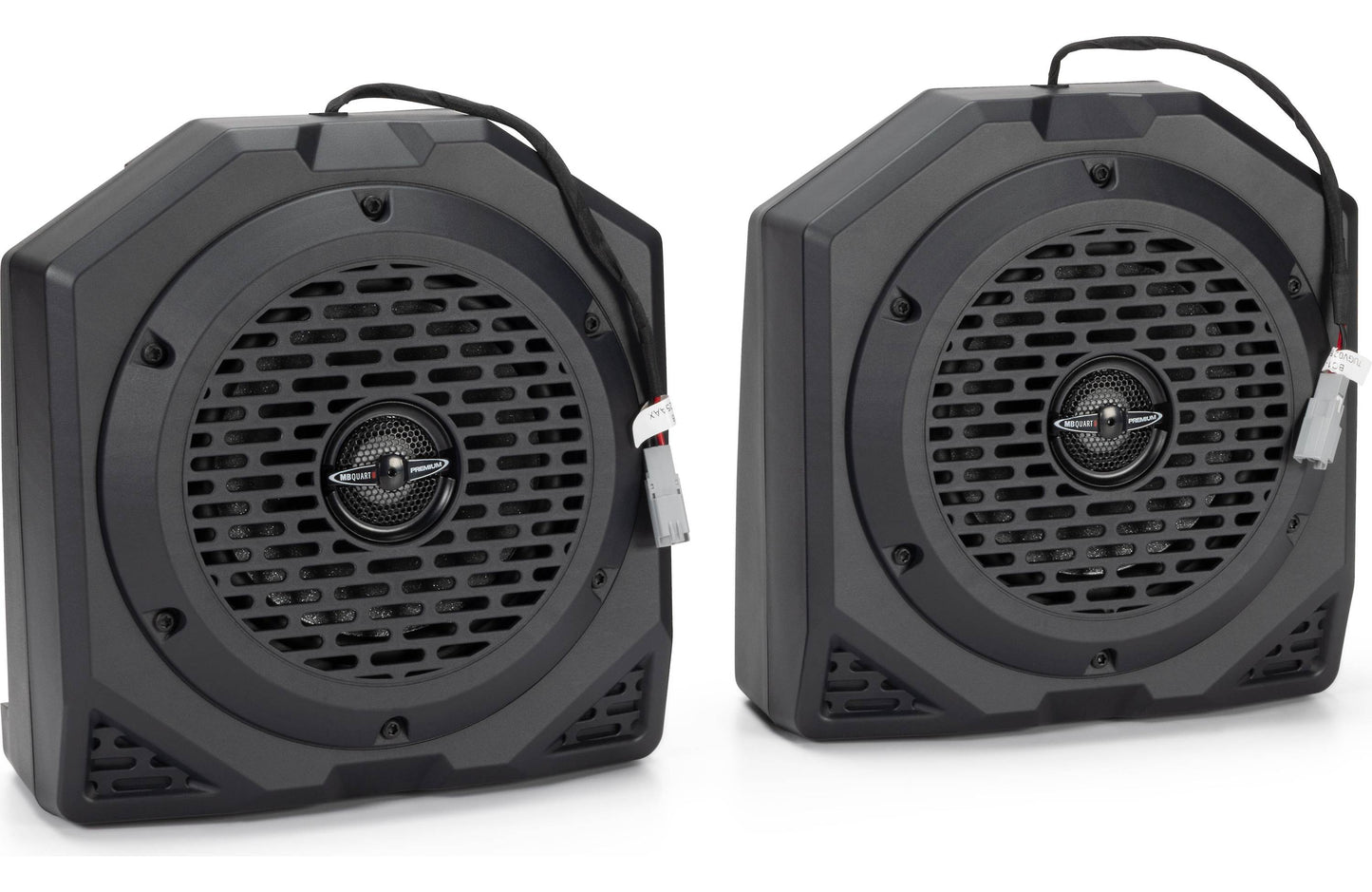 MB Quart MBQBRO-STG6-OEM-1 Stage 6 audio system with eight speakers and two 2-channel amplifiers — fits 2021-24 Ford Bronco models with non-amplified Ford audio system