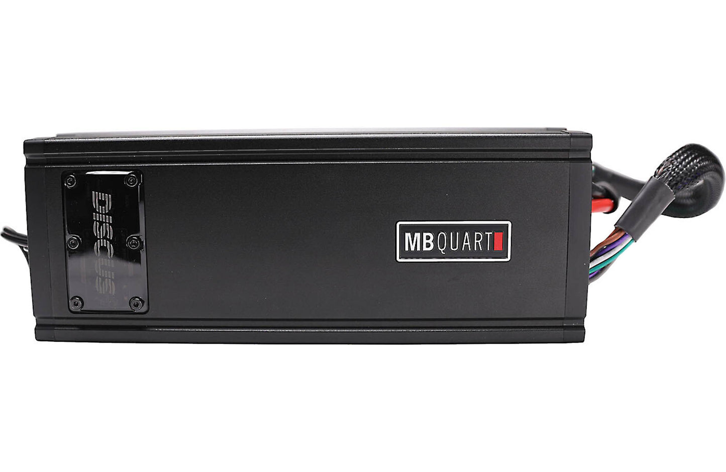 MB Quart DA2-500.5D Discus 5 channel amplifier — 35 watts RMS x 4 at 4 ohms + 350 watts RMS x 1 at 1 ohm