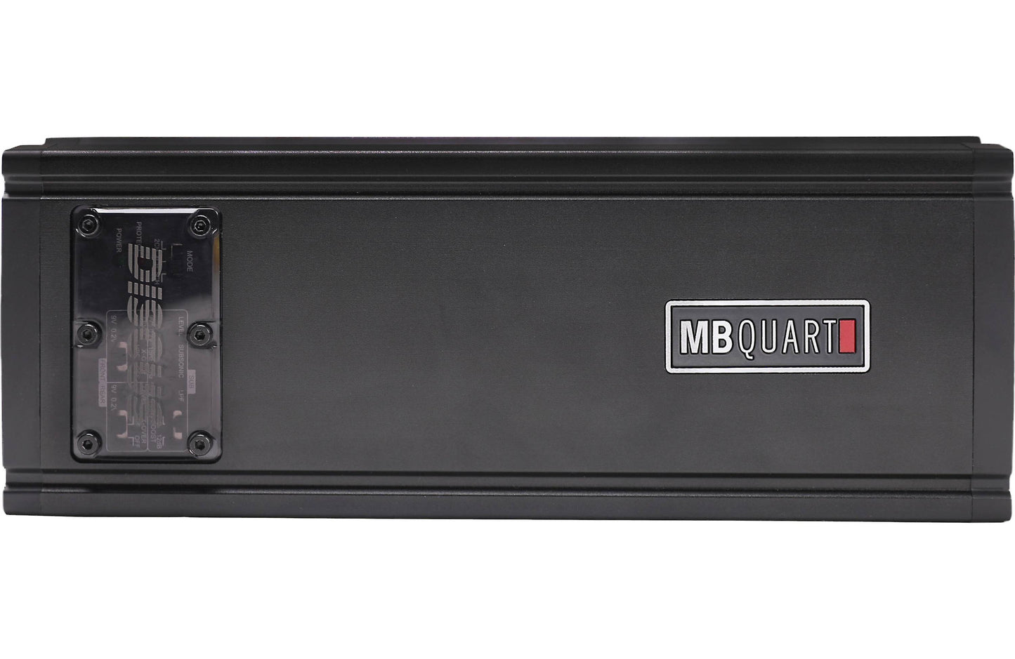 MB Quart DA2-500.5D Discus 5 channel amplifier — 35 watts RMS x 4 at 4 ohms + 350 watts RMS x 1 at 1 ohm