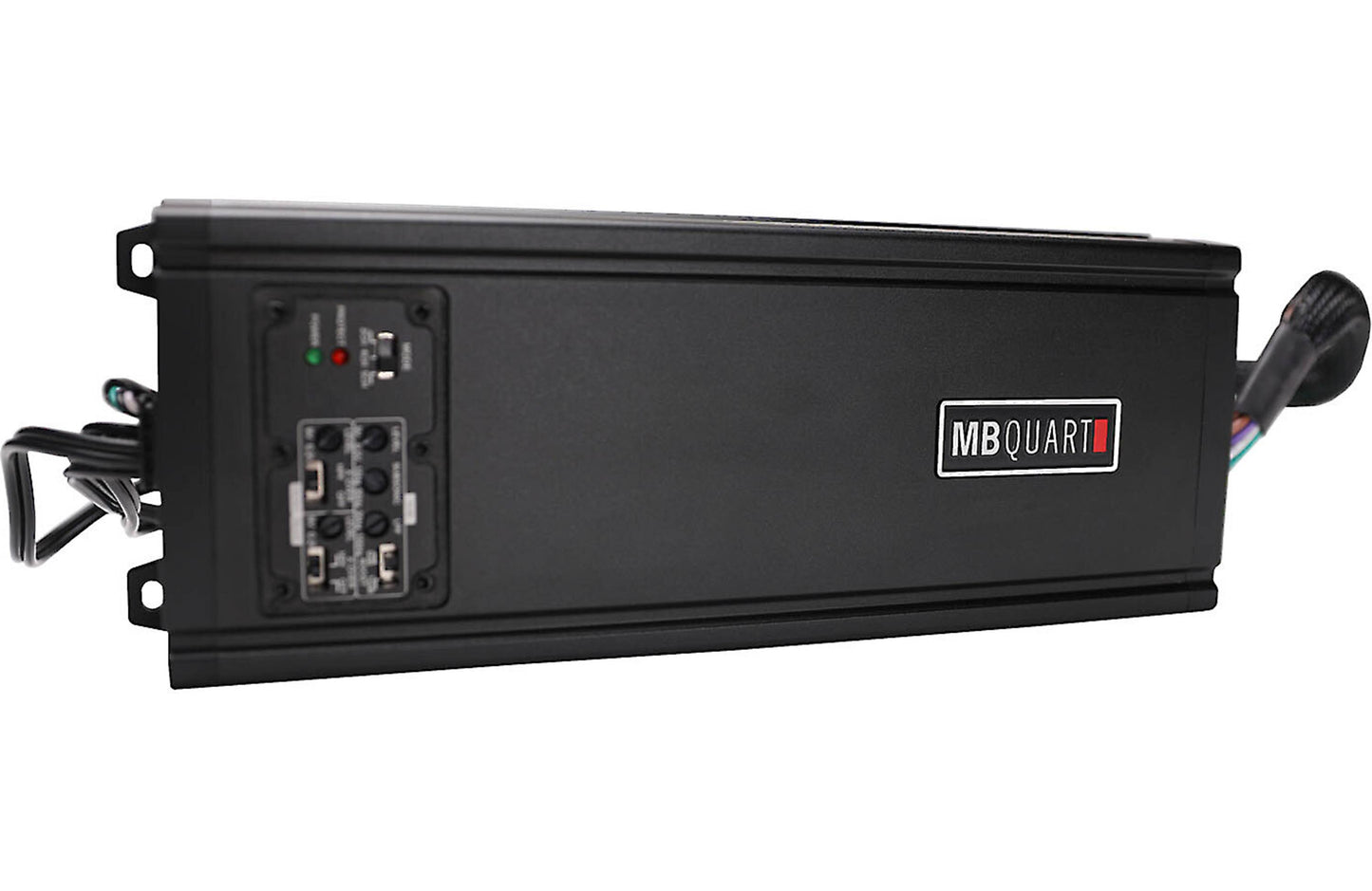 MB Quart DA2-500.5D Discus 5 channel amplifier — 35 watts RMS x 4 at 4 ohms + 350 watts RMS x 1 at 1 ohm