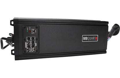MB Quart DA2-500.5D Discus 5 channel amplifier — 35 watts RMS x 4 at 4 ohms + 350 watts RMS x 1 at 1 ohm