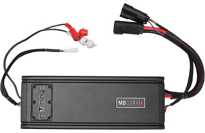MB Quart DA2-600.1D Discus mono subwoofer amplifier — 600 watts RMS x 1 at 2 ohms