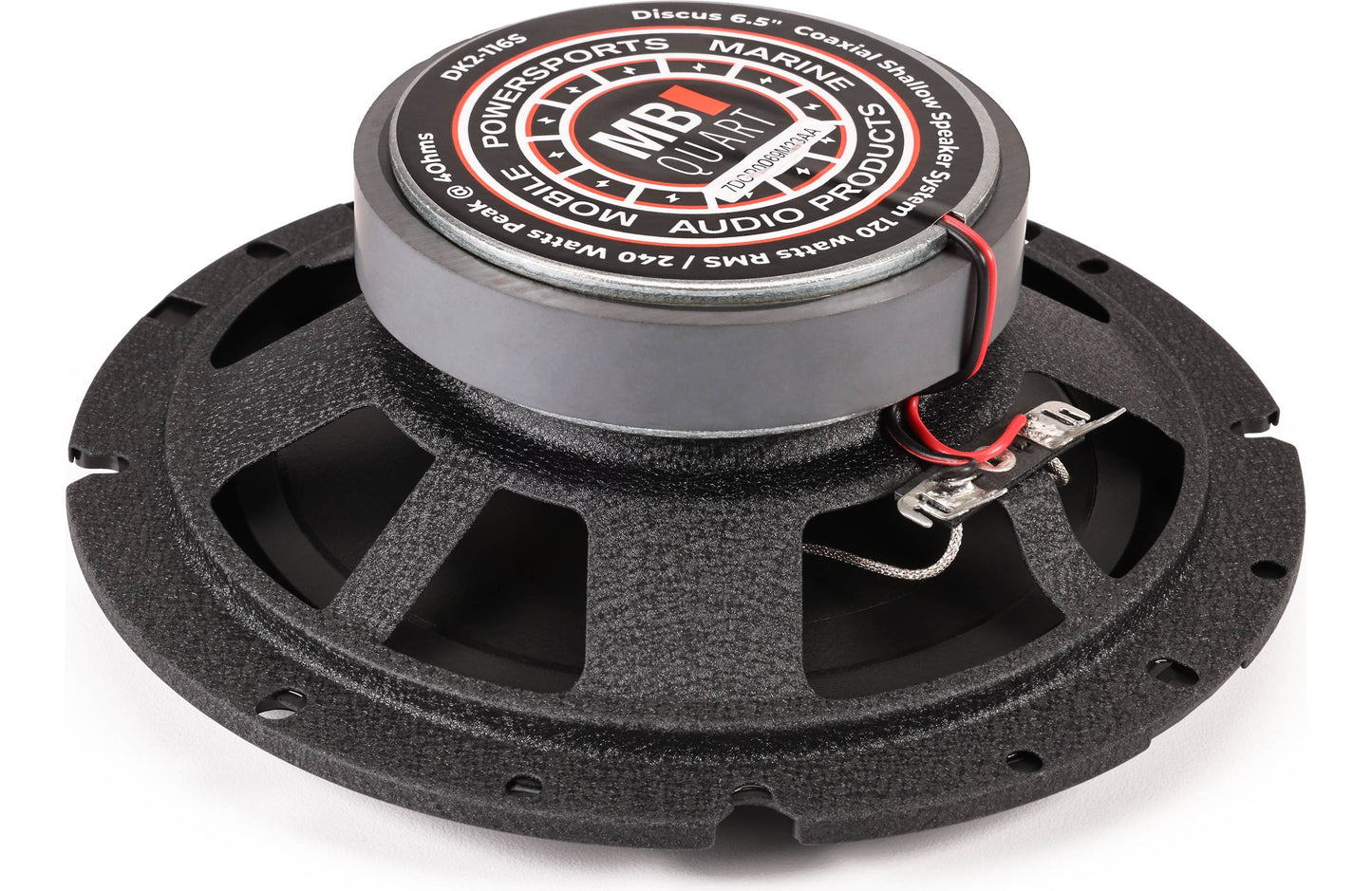 MB Quart DK2-116S Discus 6-1/2" shallow 2-way car speakers