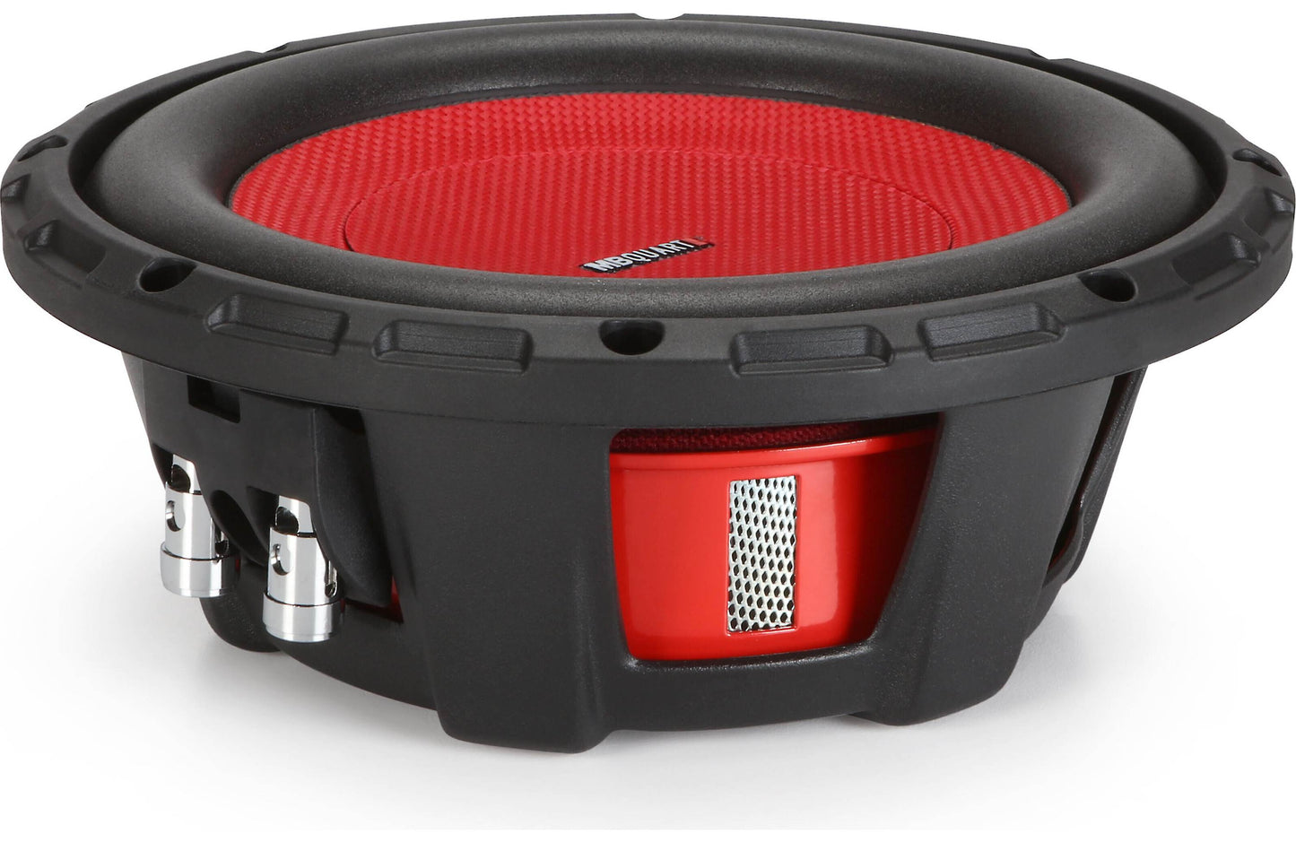 MB Quart DS2-204 Discus 8" shallow-mount subwoofer with dual 4-ohm voice coils