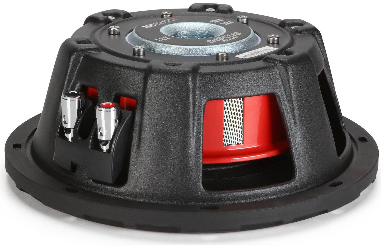 MB Quart DS2-204 Discus 8" shallow-mount subwoofer with dual 4-ohm voice coils
